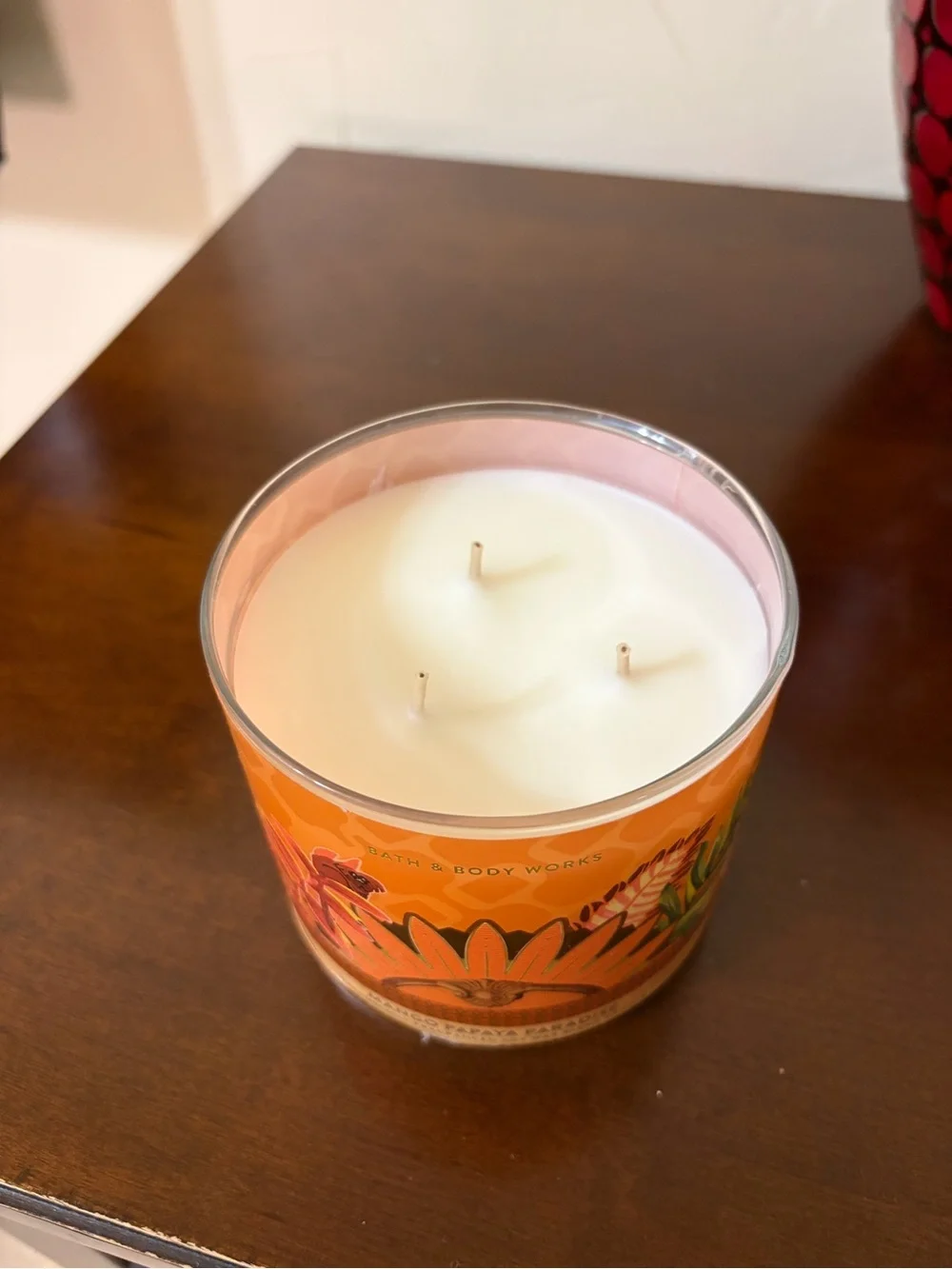 Bath & Body Works Mango Papaya Paradise Candle - Orange